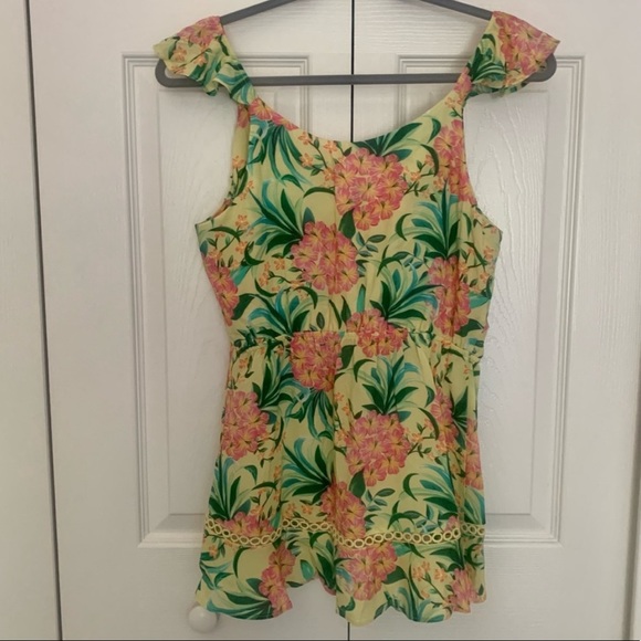 🌺Farm Rio Ruffled Floral Tank - Picture 12 of 14
